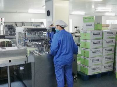 科技战“疫” 金平税务蓝用品的技术研发与销售全景